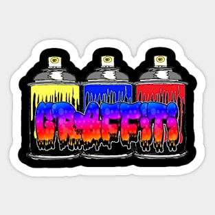 Graffiti Spray Art 77 Sticker